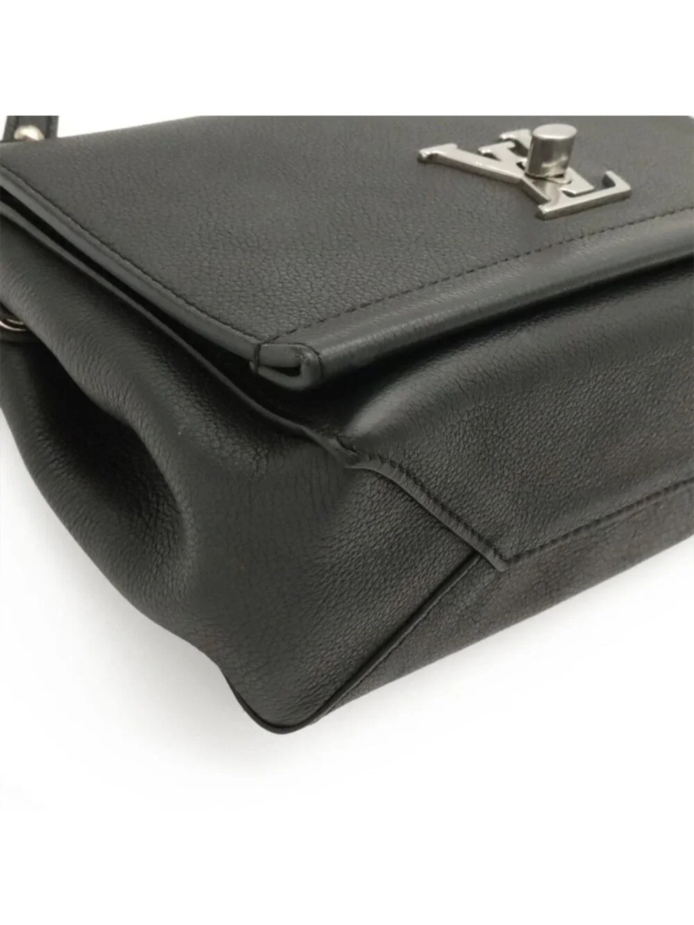 Louis Vuitton Lockme II 2 BB Shoulder Bag 2-Way Chain Handle Noir Black